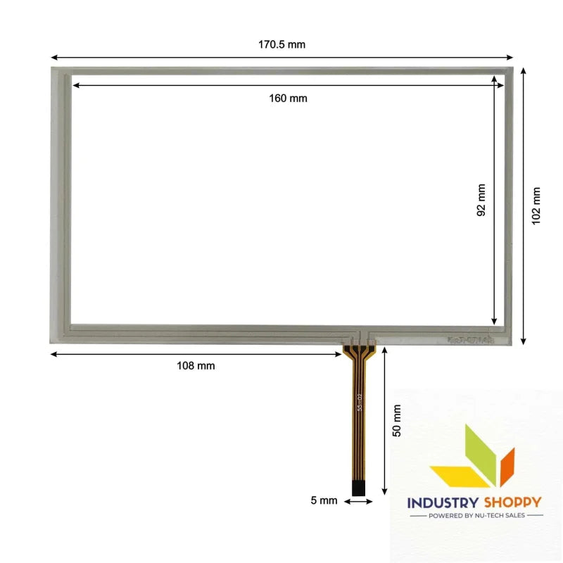Touch Screen For Mitsubishi GT2507-WTBD HMI Panel Touch Screen For Mitsubishi GT2507-WTBD HMI Panel